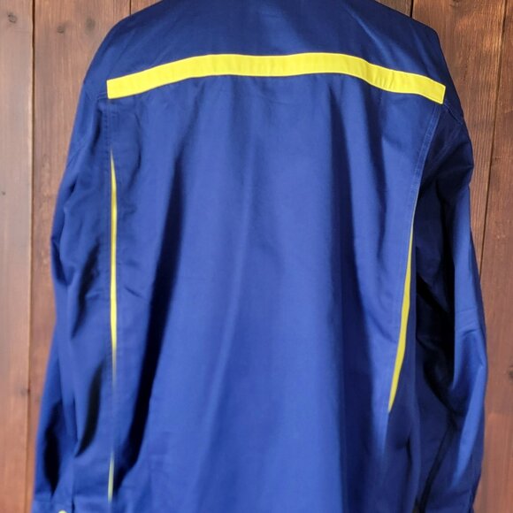 Big & Tall Men Work Top Utility Jacket 5L Approx. US 4XL Heavy Michelin Mr. Bib - Picture 11 of 12